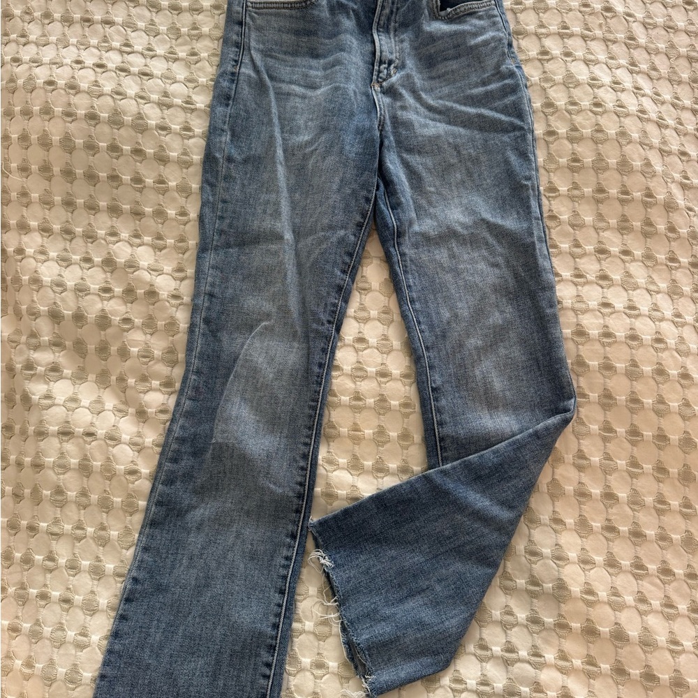 Favorite Daughter High-Rise Slim Mini Bootcut Jeans